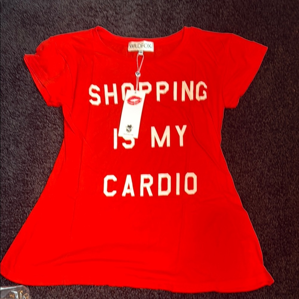 Wildfox Red Statement Tee